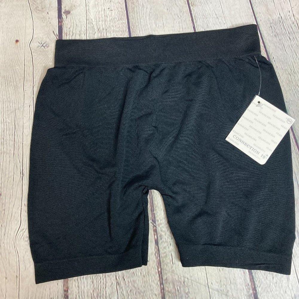Connection 18 Biker Short Seamless Black